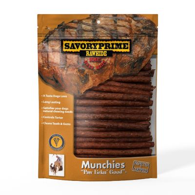 Savory Prime 5 in. Twist Sticks Beef for Dogs, 100-Pack