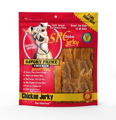 Savory Prime Natural Chicken Jerky Dog Treat 32 oz.