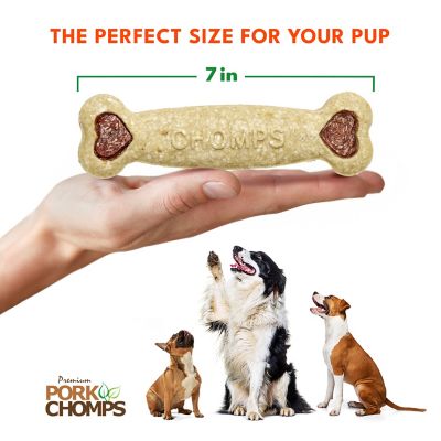 Image showing  7-inch Bacon Flavor Crunchy Bone, 1 ct. Dog Chew