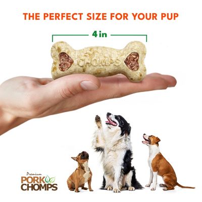 Image showing  4 in. Bacon and Chicken Crunchy Bones Dog Chews, Assorted, 12 ct.