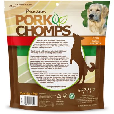 Image showing 6 th Pork Chomps 6 in. Assorted Bacon and Chicken Flavor Twists for Dogs, 12 ct.