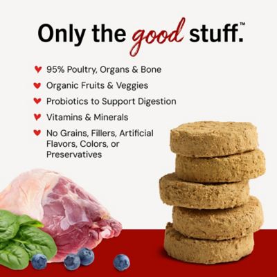 Image showing  Duck Duck Goose Dinner Patties Freeze-Dried Raw Dog Food