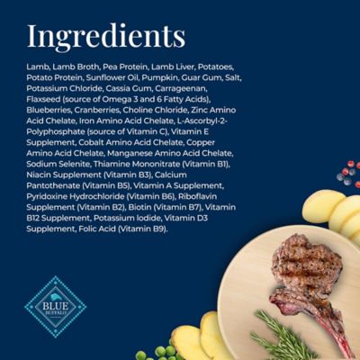 Image showing  Basics Grain-Free Wet Dog Food Lamb, 12.5 oz.