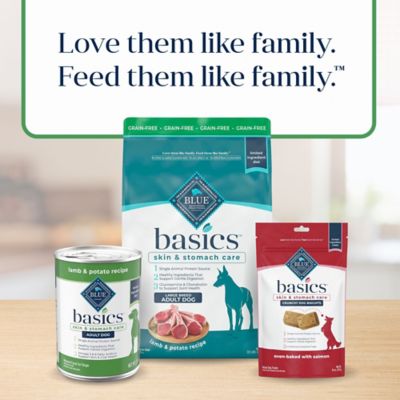 Image showing 8 th Blue Buffalo Basics Adult Grain-Free Limited Ingredient Large Breed Lamb and Potato Recipe Dry Dog Food