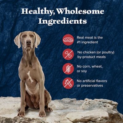 Image showing 5 th Blue Buffalo Wilderness Rocky Mountain Recipe Senior Dog Food Red Meat, 12.5 oz.