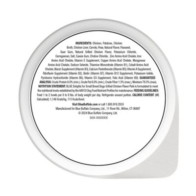 Image showing 1 th Blue Buffalo Delights Divine Delights Filet Grilled Chicken Flavor Pate, 3.5 oz.