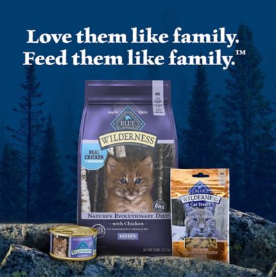 Image showing 8 th Blue Buffalo Wilderness Kitten Chicken Recipe Wet Cat Food, 3 oz.