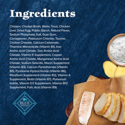 Image showing  Wild Delights Flaked Chicken and Trout Recipe Wet Cat Food, 5.5 oz.