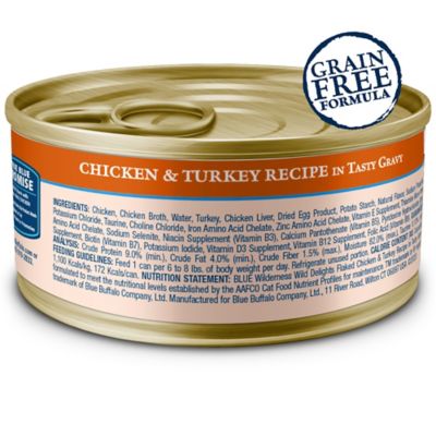 Image showing  Wild Delights Minced Chicken and Turkey Recipe Wet Cat Food, 5.5 oz.