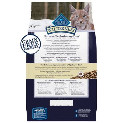 Image showing  Senior Mature Adult Grain-Free High-Protein Chicken Recipe Dry Cat Food