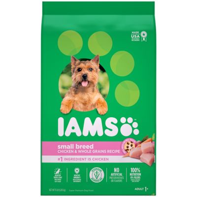 Iams PROACTIVE HEALTH Small & Toy Breed Adult Dry Dog Food for Small Dogs with Real Chicken, 15 lb. Bag