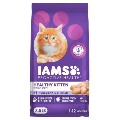 Iams Kitten Dry Cat Food, 3.5 lb.