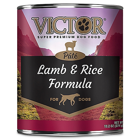 Victor Lamb & Rice Pate Wet Dog Food, 13.2 oz. Can, 43900544