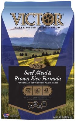 Victor dog store food super premium