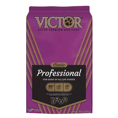 Victor Classic Professional Formula All Life Stages Beef Recipe Dry Dog Food 40 lb Bag Dry Dog Food