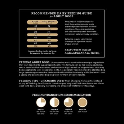 Image showing 8 th Victor Performance Adult Joint Health Beef Recipe Dry Dog Food