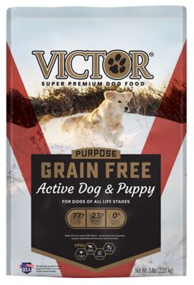 Victor Purpose Grain-Free Active Dog & Puppy, All Life Stage, Dry Dog Food