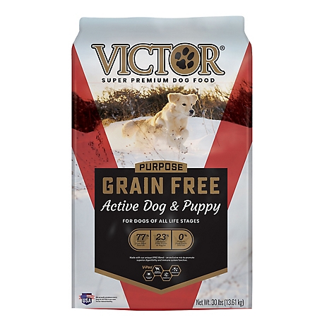Victor Purpose Grain-Free Active Dog & Puppy, All Life Stage, Dry Dog Food