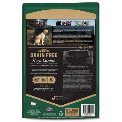 Image showing 9 th Victor Grain Free Hero Dry Dog Food