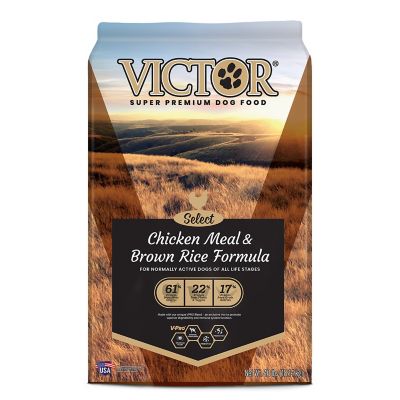 Victor Select Chicken Rice Dog Food 40 lb. MAP2428 at Tractor