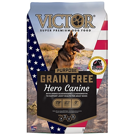 Victor Purpose Grain-Free Hero Canine, Adult, Joint Health, Dry Dog Food