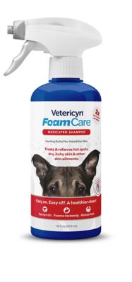 Vetericyn FoamCare Medicated Shampoo for Dogs and Cats, 16 oz.