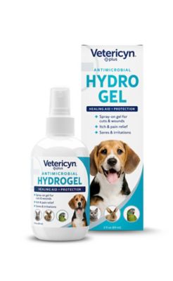 Innovacyn Vetericyn Plus Antimicrobial Pet Hydrogel Wound Spray, 3 oz.