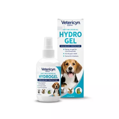 Vetericyn Plus Antimicrobial Hydrogel Spray for Pets 3 oz. Pet First Aid