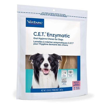 Image showing  Enzymatic Oral Hygiene Chews for Medium Dogs 26-50 lb., 30 ct.