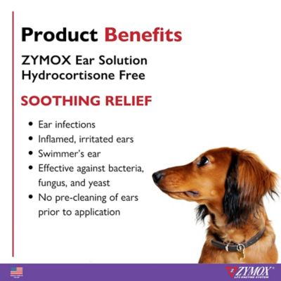 Image showing 8 th Zymox Enzymatic Ear Solution Hydrocortisone Free, 1.25 oz.