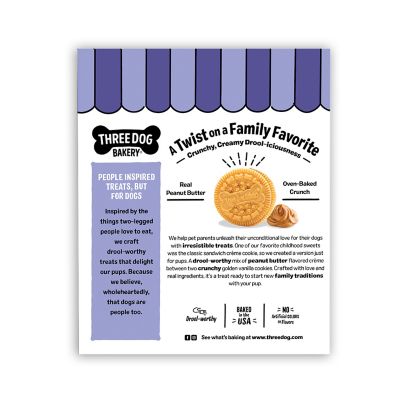 Image showing  Lick'n Crunch Dog Treats, Golden Vanilla and Peanut Butter Flavor, 13 oz.