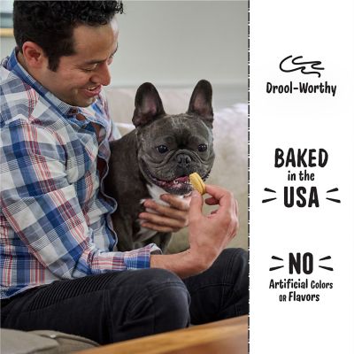 Image showing  Lick'n Crunch Dog Treats, Golden Vanilla and Peanut Butter Flavor, 13 oz.