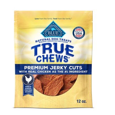 True Chews Blue Buffalo True Chews Premium Jerky Cuts Natural Dog Treats, Chicken 12 oz. bag