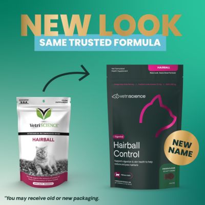 Image showing  Hairball Supplement Bite-Sized Chews for Cats, 60 ct.