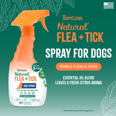 Image showing 7 th TropiClean Flea & Tick Spray, 16 oz., 48216002