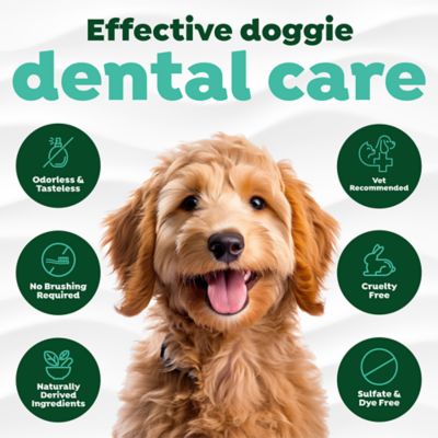 Image showing 7 th TropiClean Fresh Breath Dental Health Solution for Puppies, 16 oz.