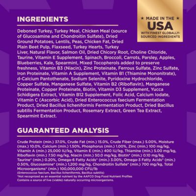 Image showing 7 th Wellness CORE+ RawRev Natural Small Breed Grain Free Original Turkey & Chicken with Freeze Dried Turkey Dry Dog Food