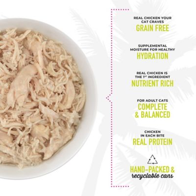 Image showing  Luau Grain-Free Succulent Chicken Recipe Wet Cat Food, 2.8 oz.