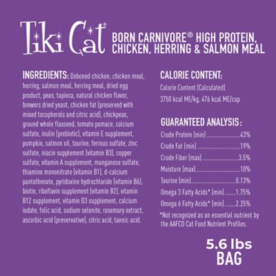 Image showing  Born Carnivore Chicken and Fish Dry Cat Food