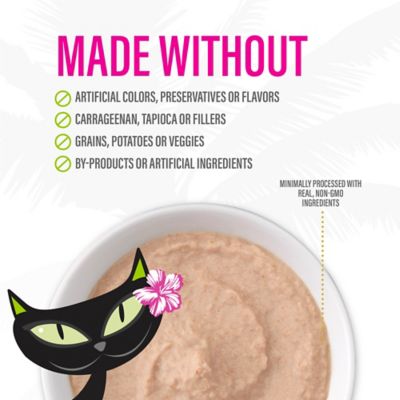 Image showing 7 th Tiki Cat Luau Velvet Mousse Variety Pack Wet Cat Food 2.8 oz., 12 pk.