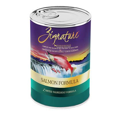 Zignature Salmon Formula For Dog Canned Food, 13 oz.