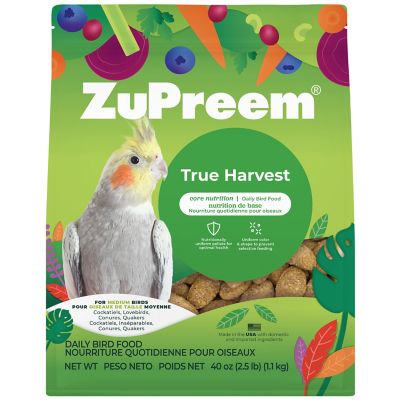 ZuPreem Avian Maintenance Natural Bird Diet for Cockatiels, 2.5 lb.