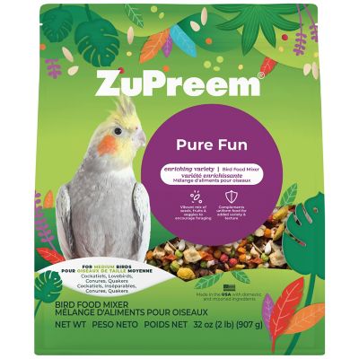 ZuPreem Pure Fun Medium Bird Food, 2 lb.