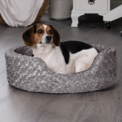 Image showing  Ultra Plush Oval Pet Bed