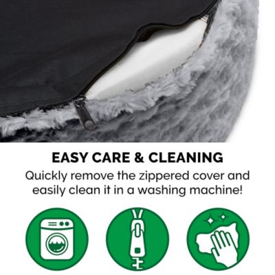 Image showing  Ultra Plush Oval Pet Bed