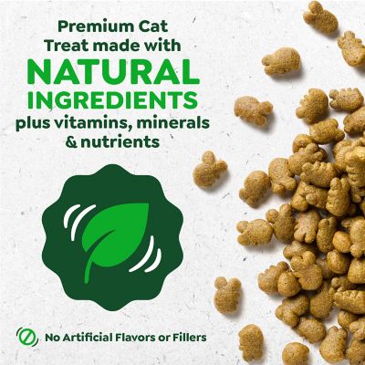 Image showing 6 th Greenies Natural Dental Care Cat Treats Oven Roasted Chicken Flavor, 21 oz.