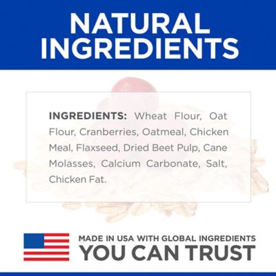 Image showing  Fruity Snacks with Cranberry & Oatmeal Dog Treats