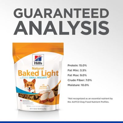 Image showing  Baked Light Biscuits with Real Chicken Dog Treats