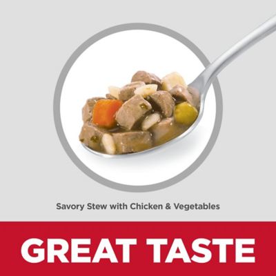Image showing  Puppy Small and Mini Savory Stew with Chicken Wet Dog Food, 3.5 oz.