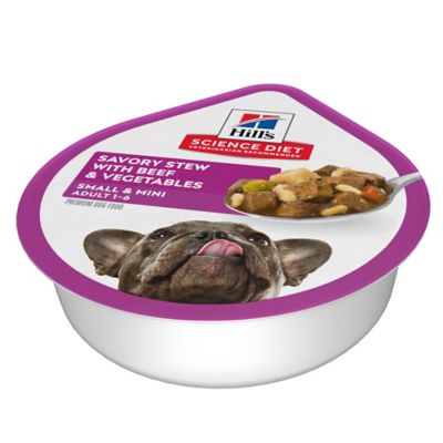 Image showing  Adult Small and Mini Savory Stew with Beef Wet Dog Food, 3.5 oz.